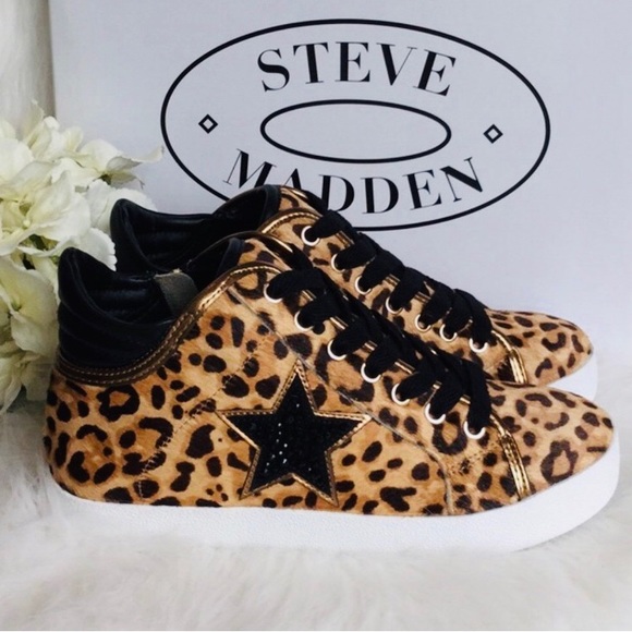 Steve Madden Shoes - 🎉HP🎉 Steve Madden Savior Leopard Platform Sneakers
